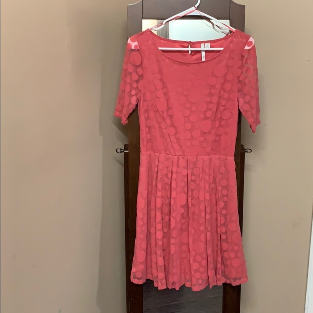 Salmon Color Mini Dress Small 6